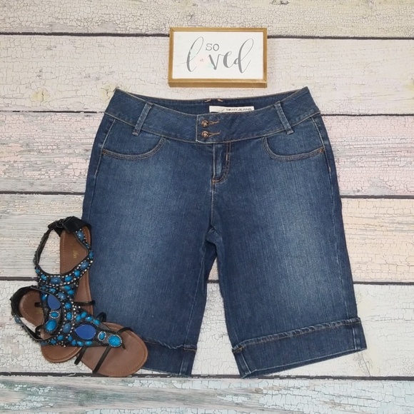 Dkny Pants - DKNY | DKNY JEANS |  Bermuda Jean Shorts | Size 10